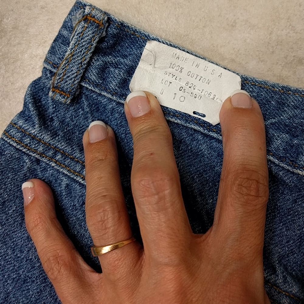 Vintage Highwaisted Mom Jeans Sunbelt 26 in waist - Picture 6 of 8
